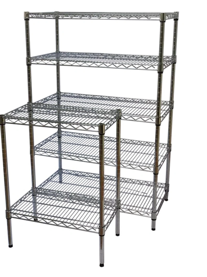 La Chine Vente chaude Wlt C12 Heavy Duty Chrome Rack d'affichage sur le fil d'étagères de stockage