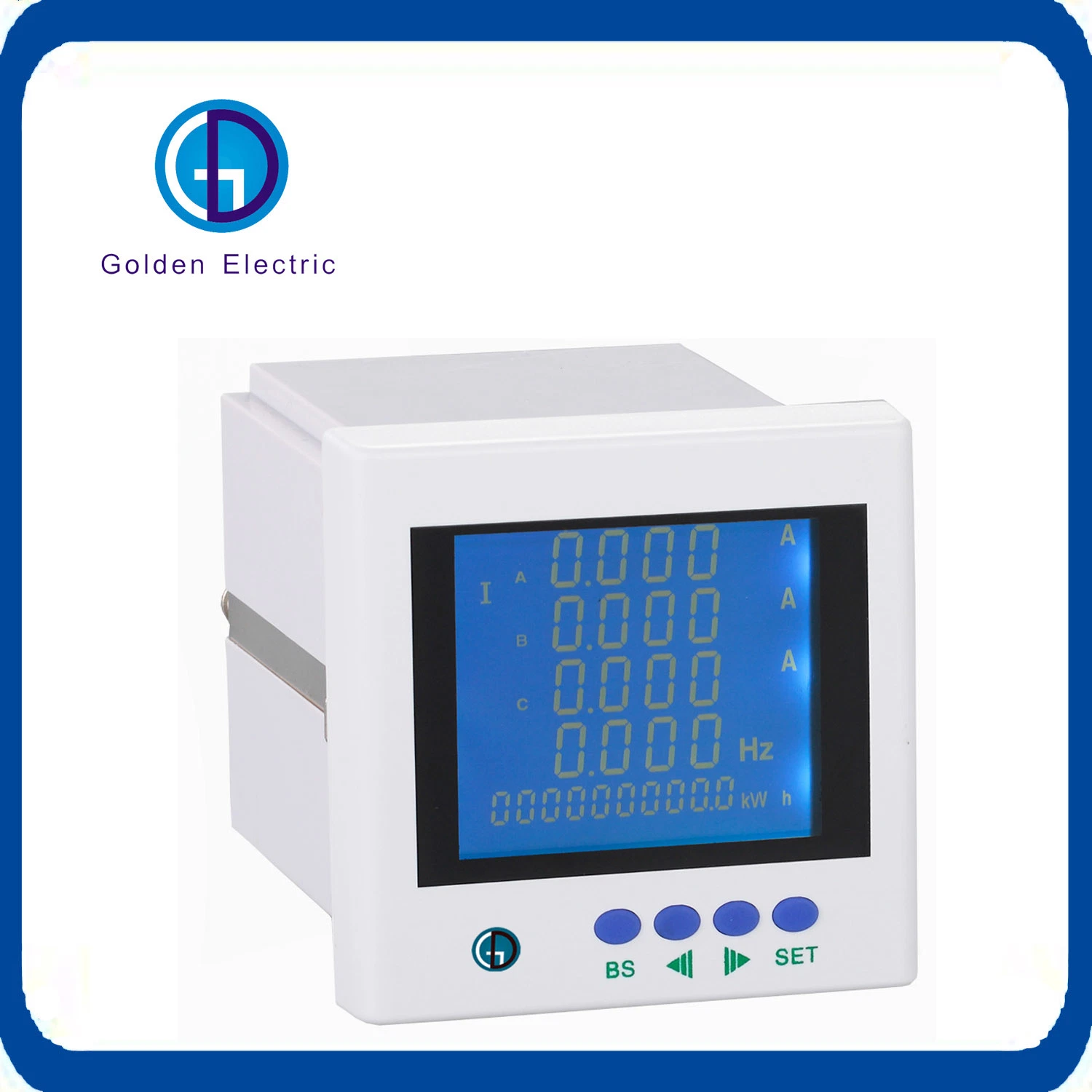 Three 3 Phase Multifunction Electronic Digital Panel Meter