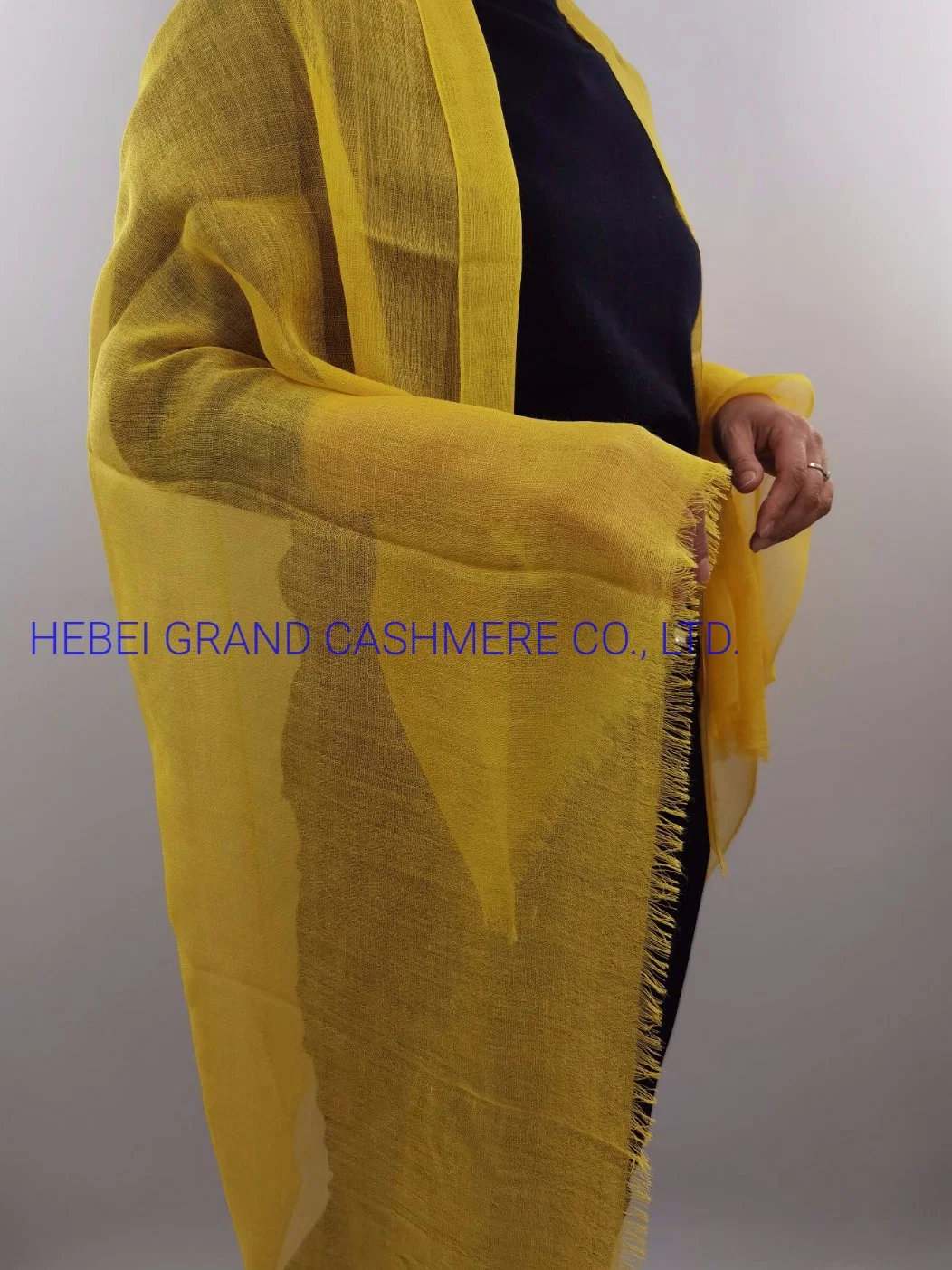 Wool Modal Feather Thin Shawl