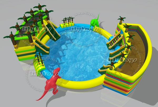 Big Sale! Theme Inflatable Amusement Water Park for Kids