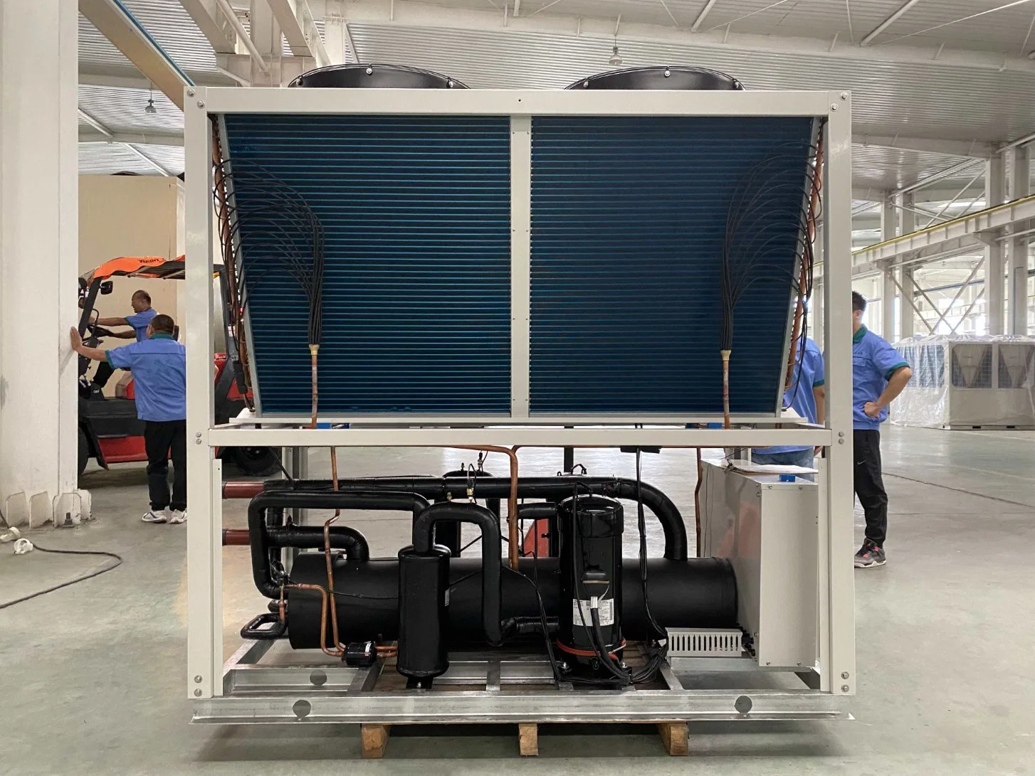 بكرة تبريد الهواء المعيارية المعتمدة من CE مبرد هواء قابل للتعديل بكرة هواء مبرد المياه