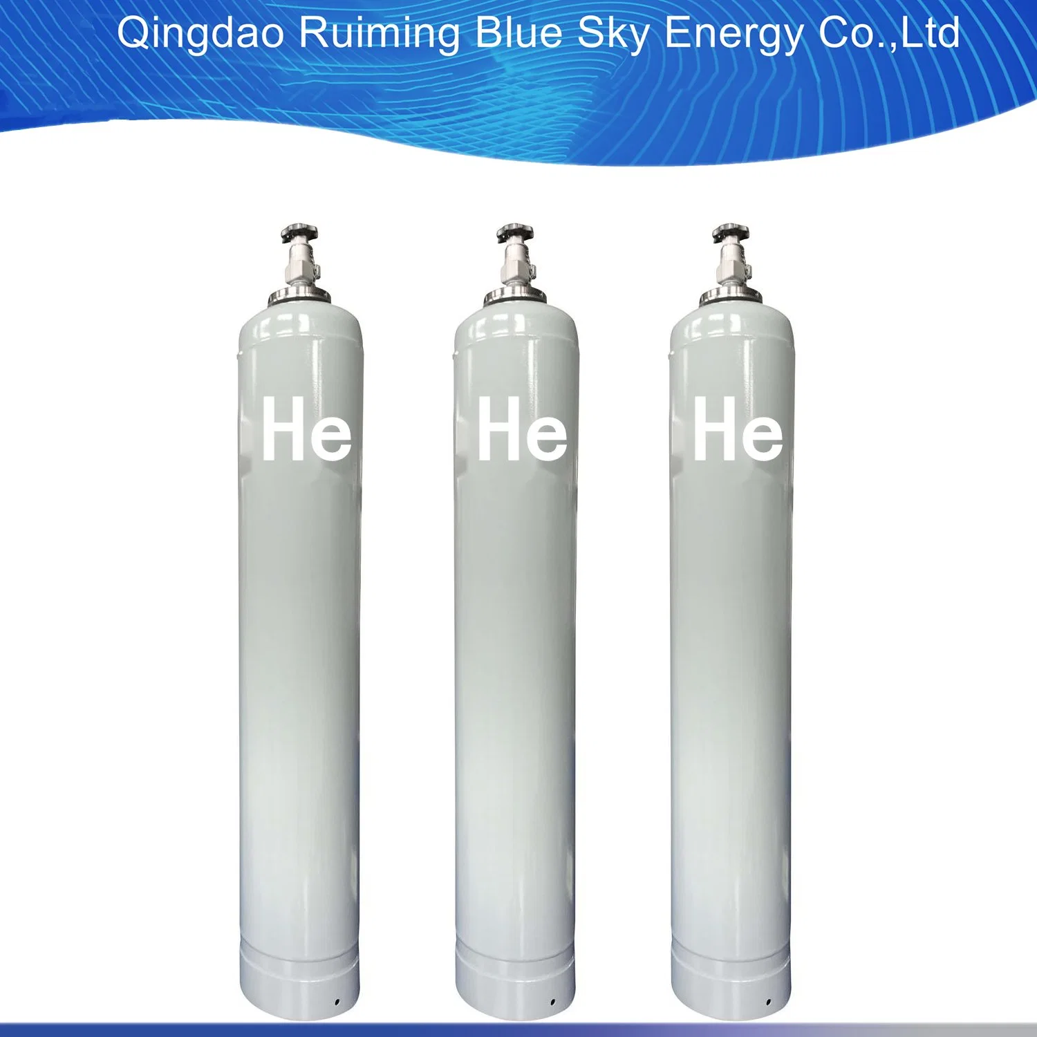 Wholesale Electronical Grade 99.9999% Helium Gas 6n He Rare Gas