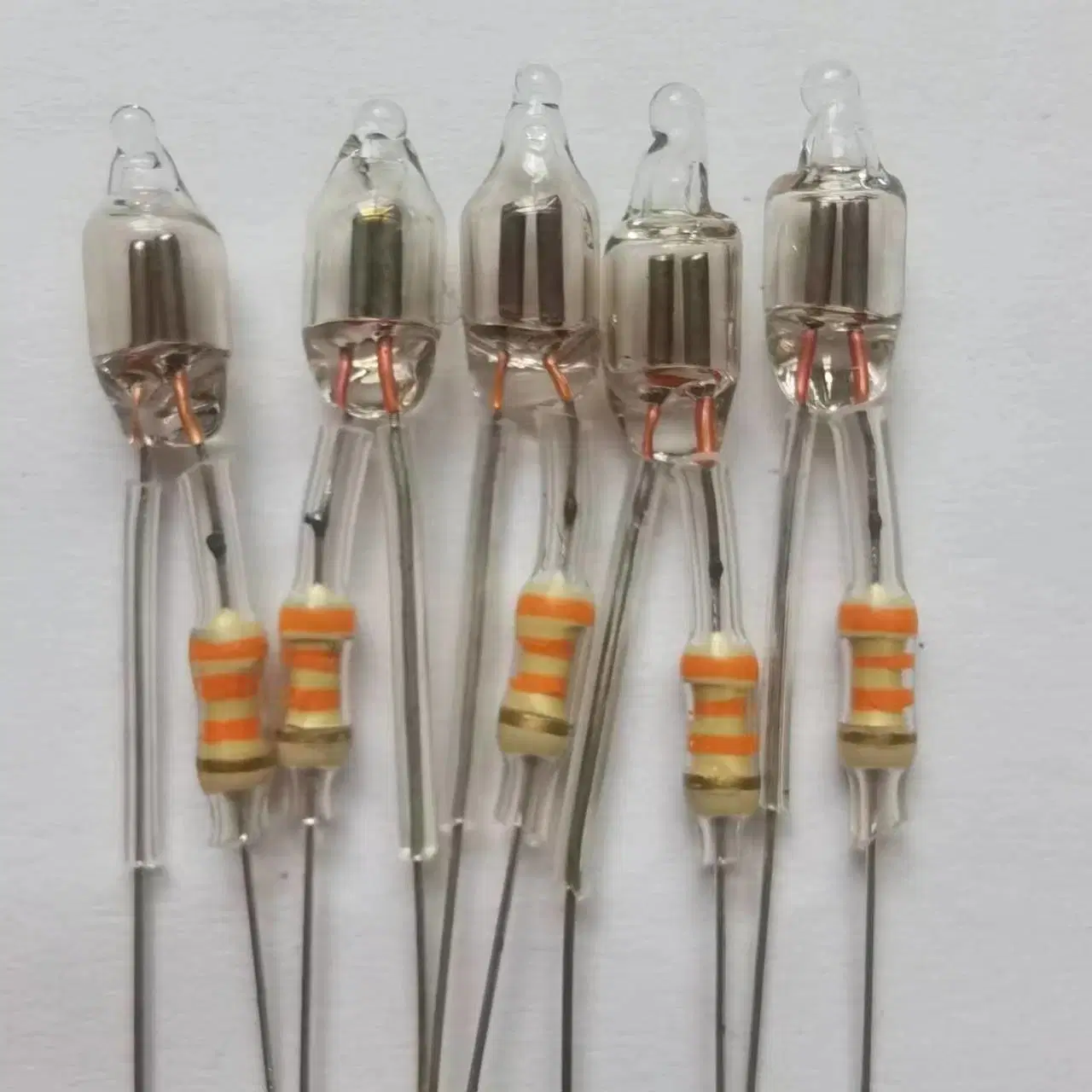 Neon Lamp Weld with Resistor