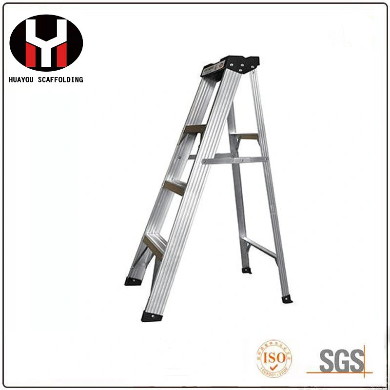 Andamios de aluminio para la venta en posición vertical del sistema de andamios de aluminio para la construcción de escaleras móviles