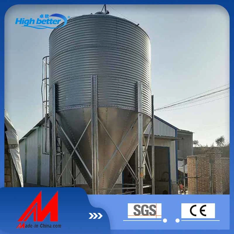 Agricultural Machinery Galvanized Steel Silo Feed Storage Bins Grain Silo