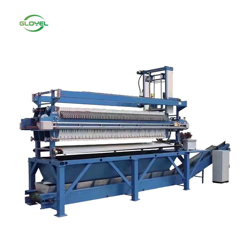 Large Size Program-Controlled Oil Expeller Ceramic Slurry Filter Press for Beer Mash