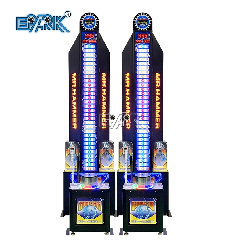 Most Popular Coin Operated The King of Hammer 2 Hitting Arcade Redemption Game Machine