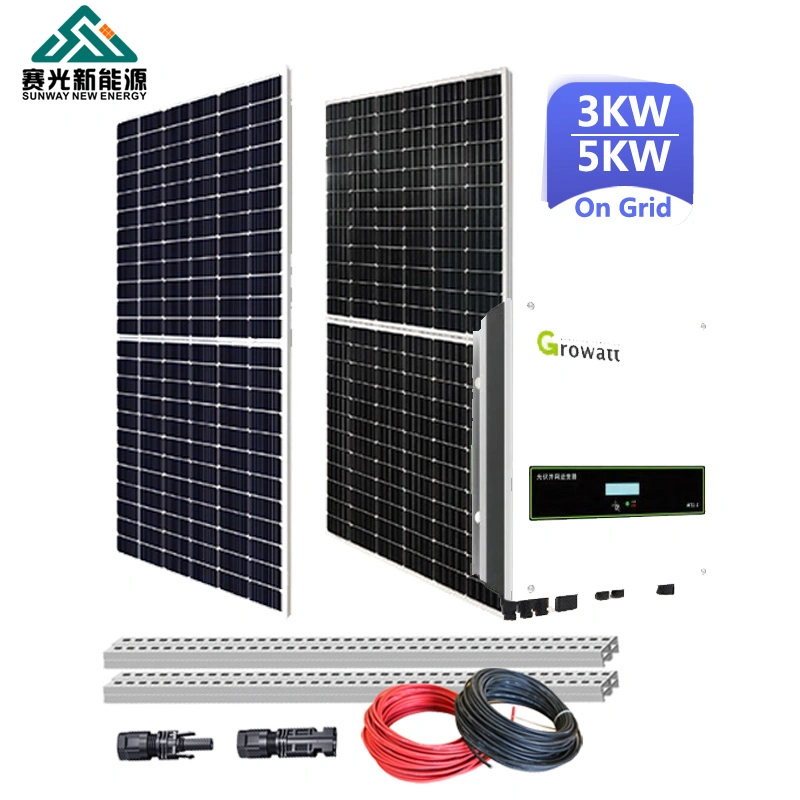 China Factory New Product 3kwh on Grid off Grid Solar Power System for Home Use