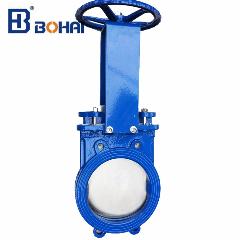 Wafer Knife Gate Valve Price About Cast Iron or Wcb Body Material and 304 Disc