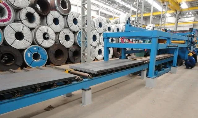 High quality/High cost performance  Sheet Metal Cut to Length Line Stainless Steel Slitting Line