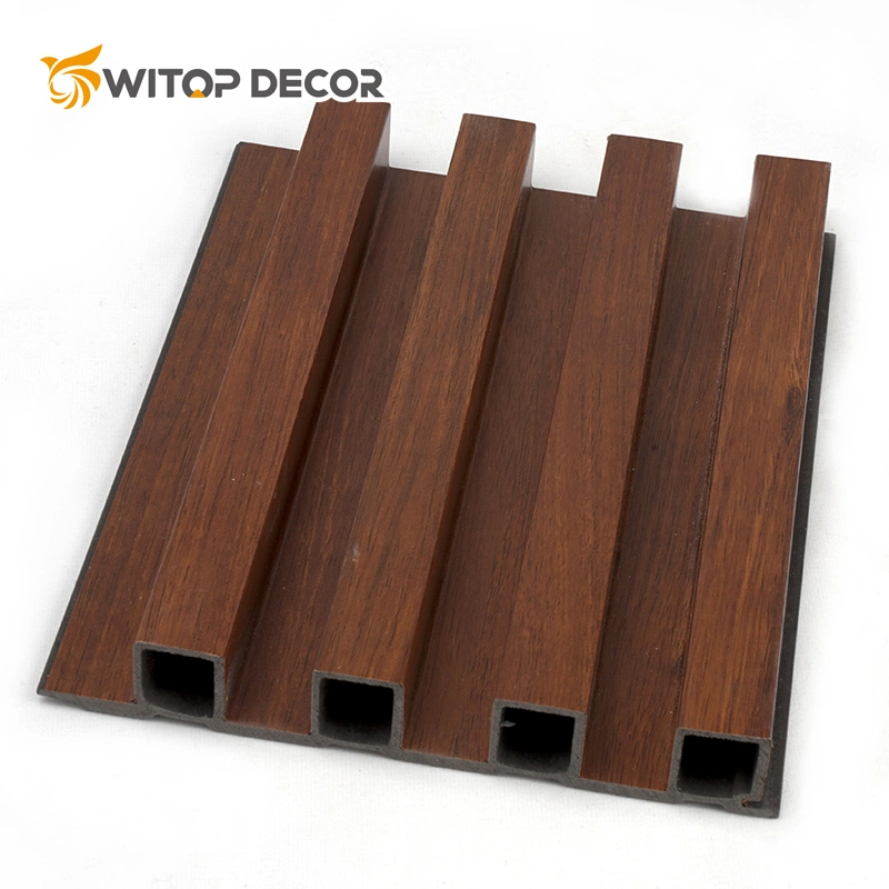 Hot Sale Wood Grain Waterproof Fire Proof Fire Test Report High quality/High cost performance  Indoor Decorative Insoul Strip WPC PVC Wall Board