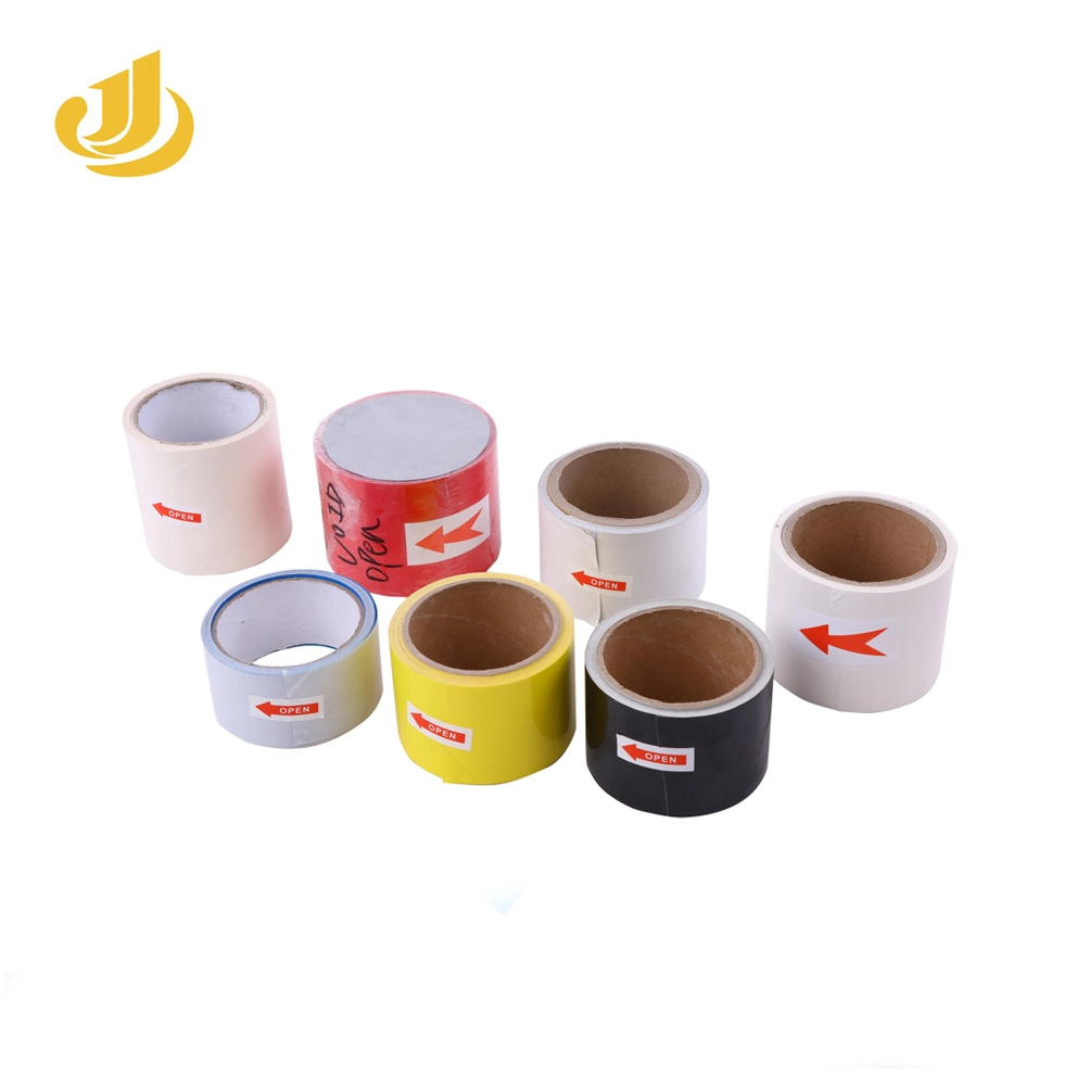 Pet Self Adhesive Company Logo Printed Packing Waterproof Void Seal Tape