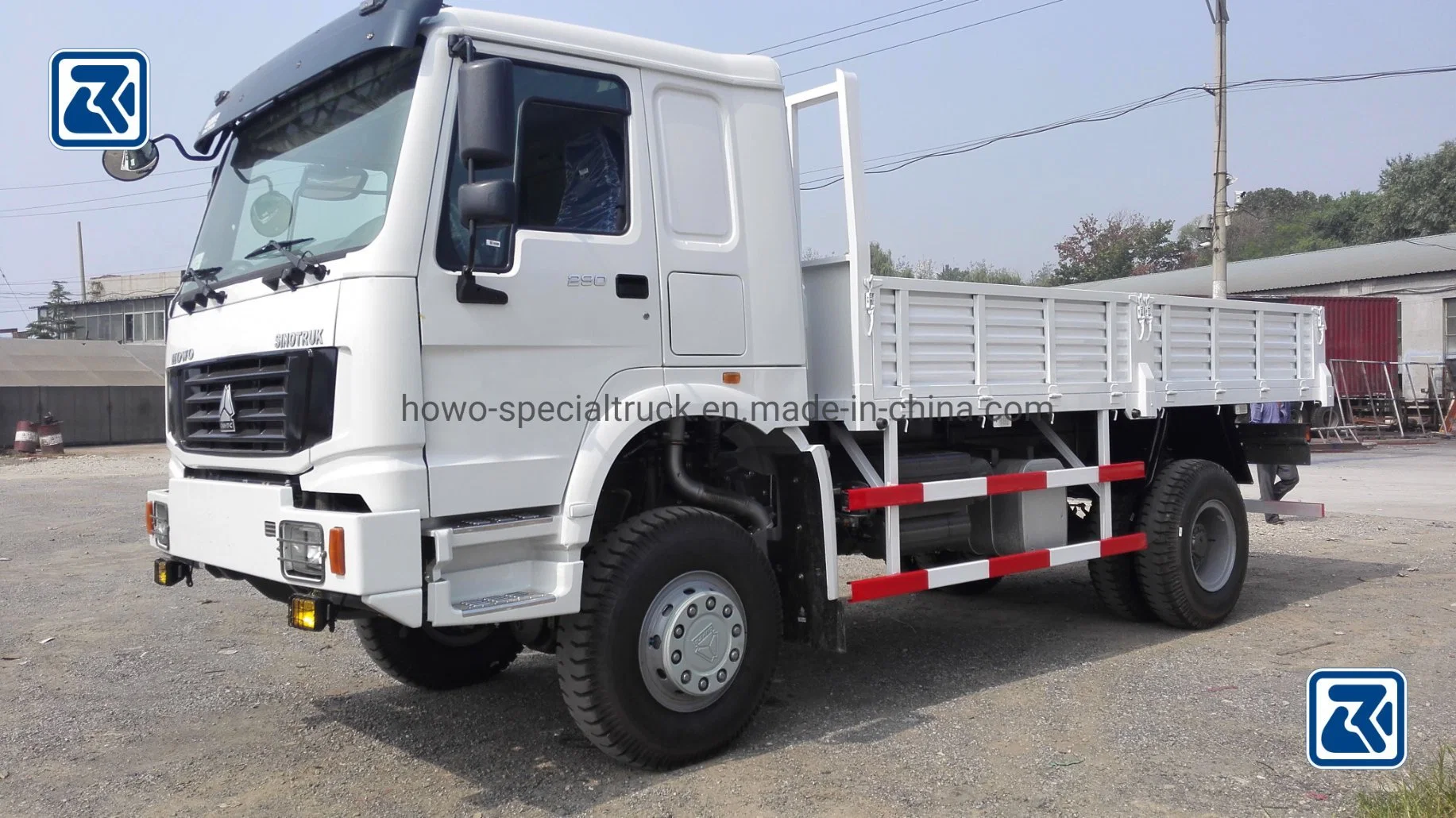 Sinotruk HOWO 4X2 10tons Normal General Cargo Truck Price