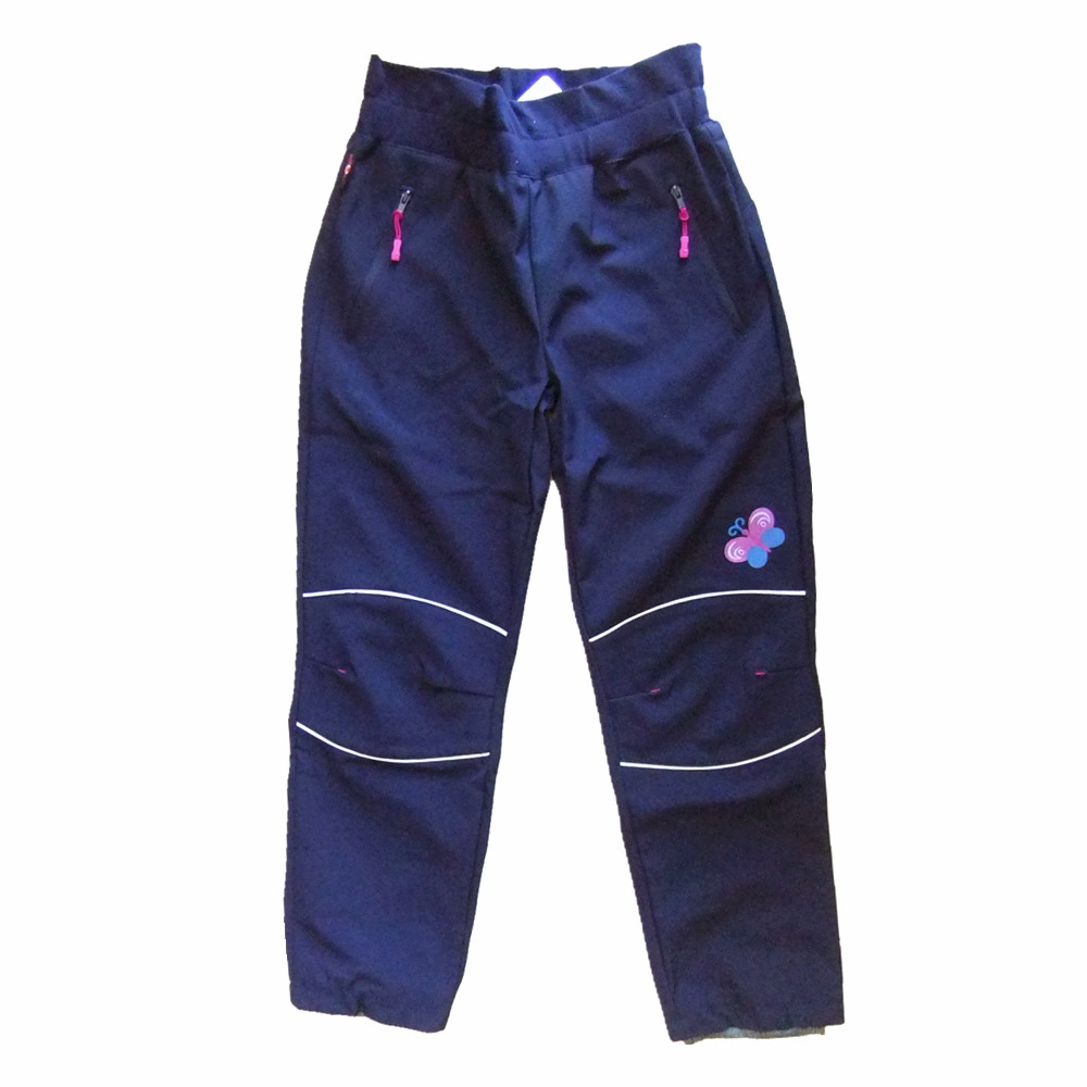 Ropa exterior ropa informal pantalones de concha suave para niños