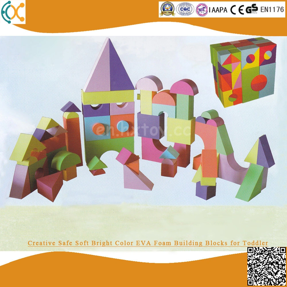 Kids Safe créatif Soft de couleur vive des blocs de construction en mousse EVA