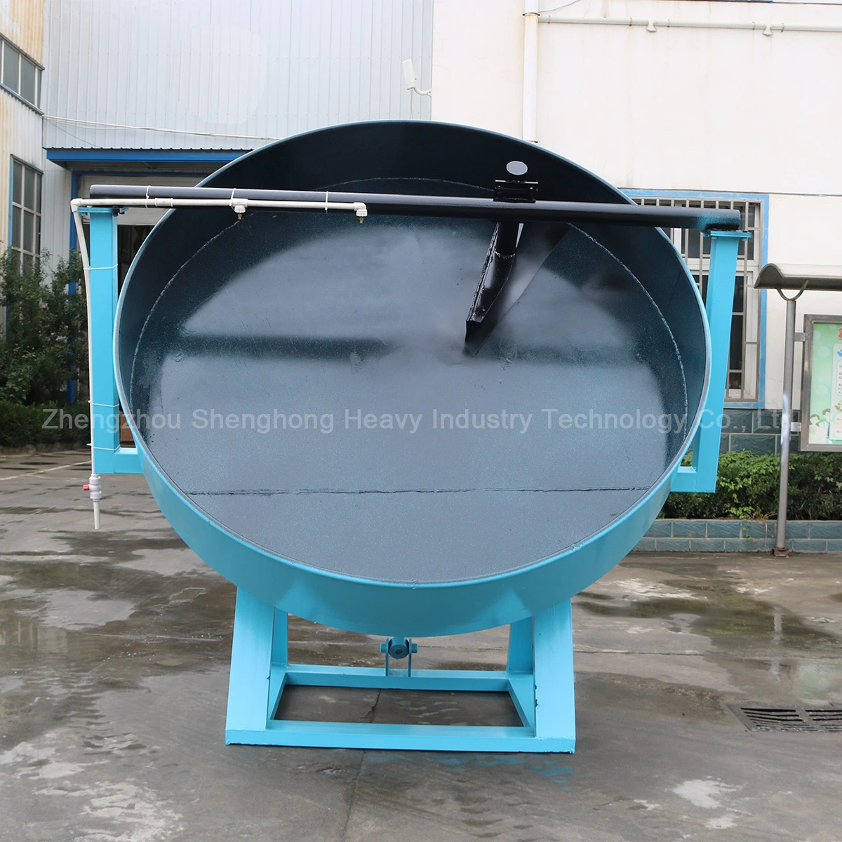 Humic Acid Bio Fertilizer Disc Granulator Production Line for Sale