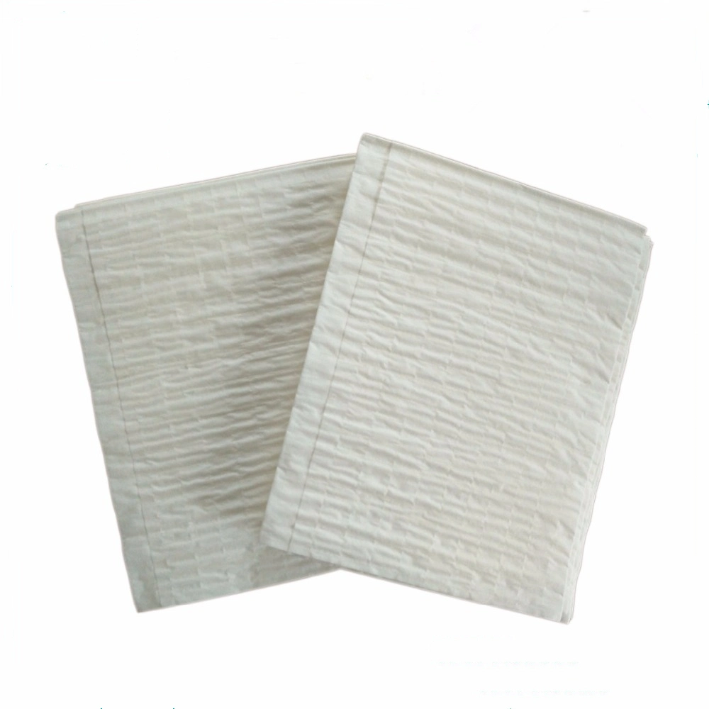 55GSM 30X40cm 3ply Hand Towel Paper+Cotton Thread Use for Surgical