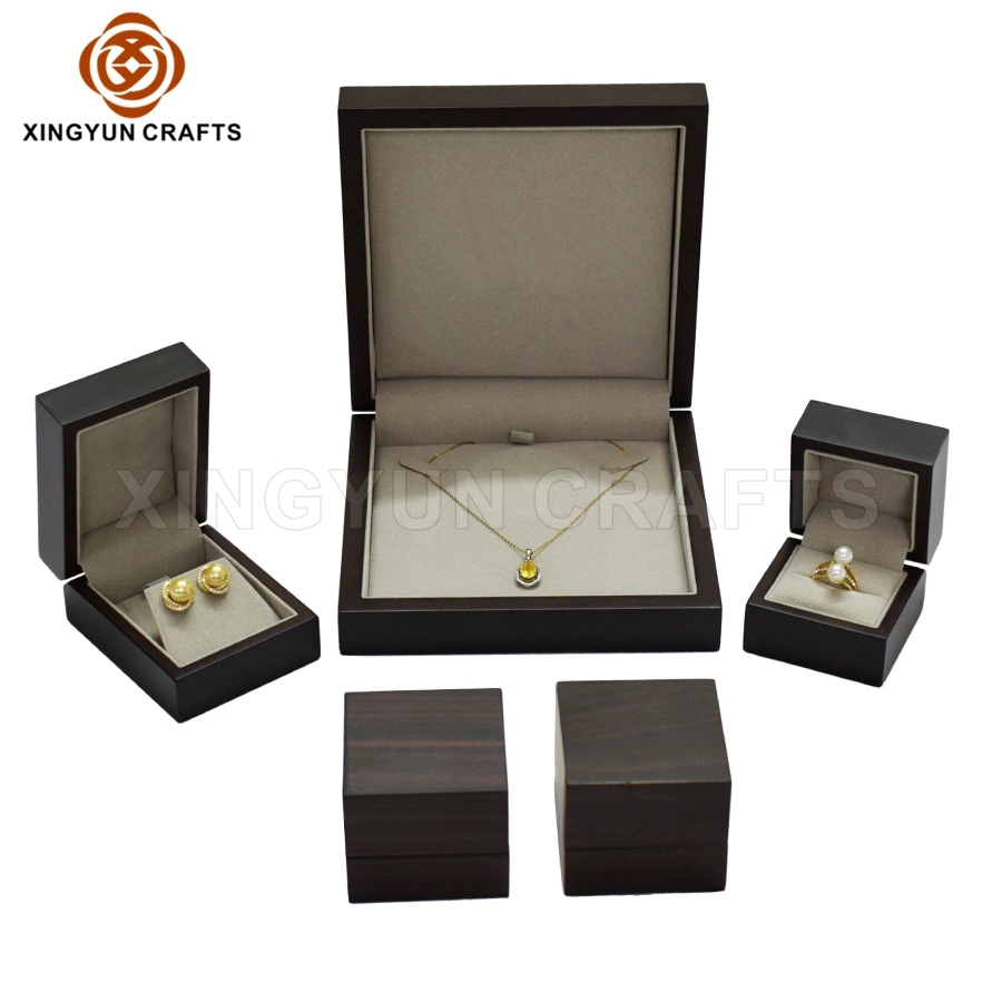 Populaire zèbre bois texture mat finition peinture bijoux ensemble emballage Boîte de montre en bois Bangle parfum vitrine cosmétique