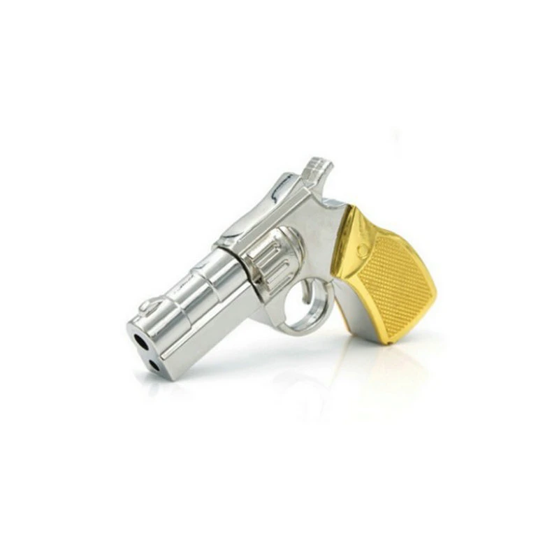 Metal Gun Shape Full Capacity USB Flash Drive