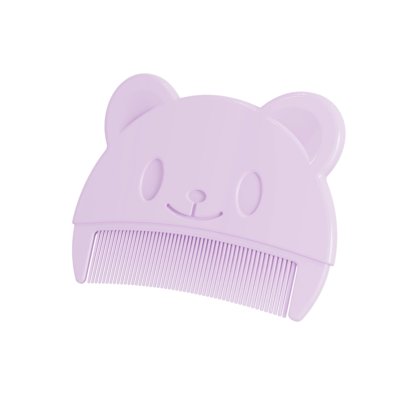 2023 Hot Product Cute Design Infant Hair Brush Reusable Safety Baby Comb