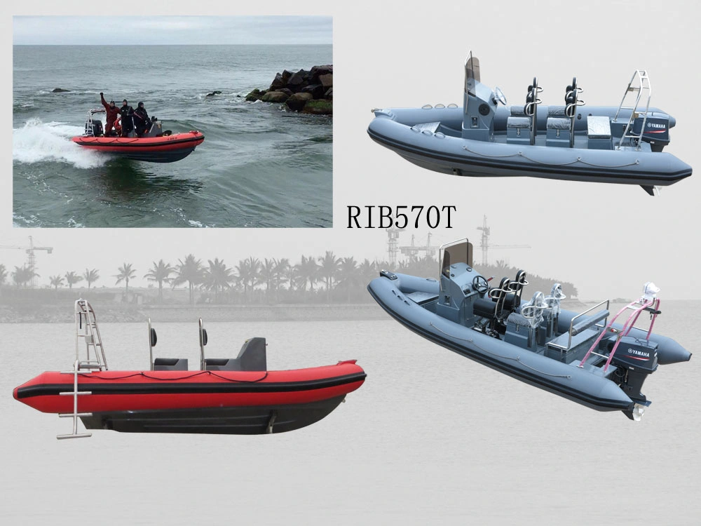 Aqualand 19feet 5.8m Rigid Inflatable Patrol Boat /Rib Motor Boat/Diving Boat/Coach Boat (RIB580T)