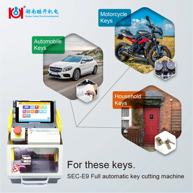 Multifunctional Key Copy Machine for Both Car and House Keys