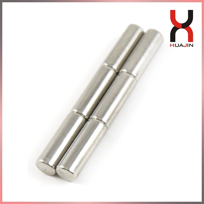 Small Size Cylinder Magnet Neodymium Iron Boron Magnet