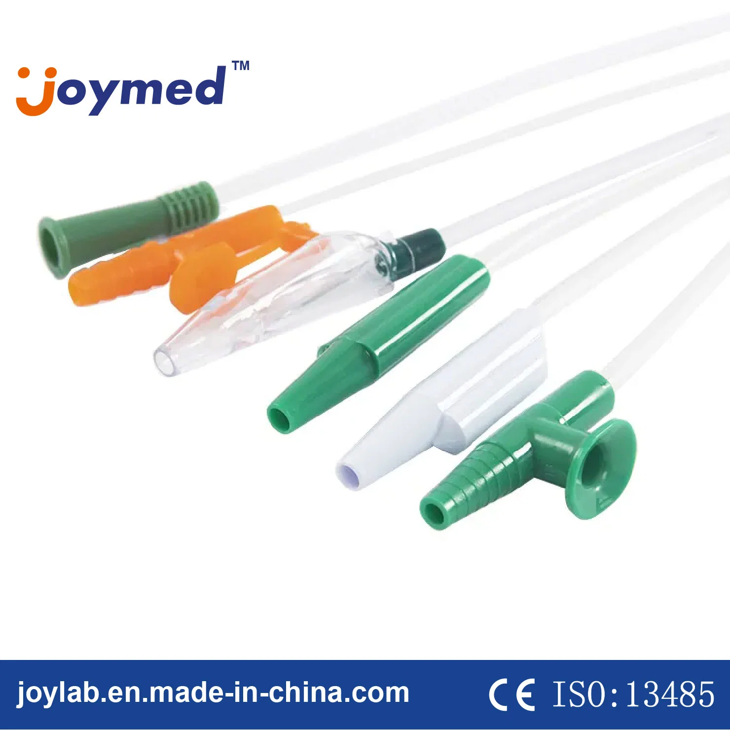 Ce&ISO Approved Many Colors Closed PVC Suction Catheter