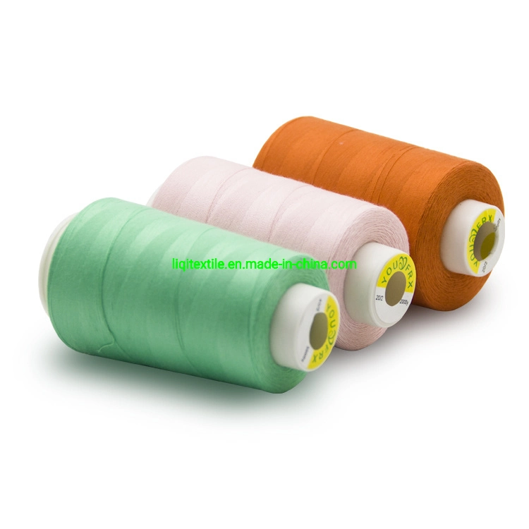 Different Colors Polyester Sewing Threads Polyester Stiching Threads