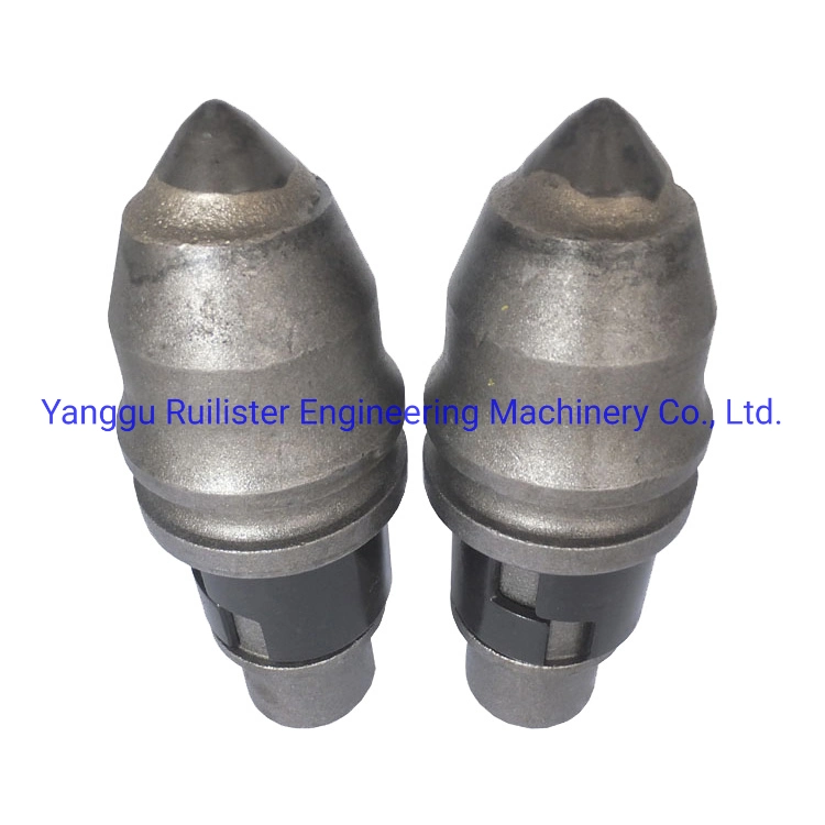 Earth Auger Bucket Teeth Tungsten Carbide Bullet Teeth Earth Cutting Tools