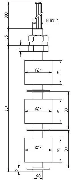 Floating Balls of Different Materials and Specifications Are Available Plastic Level Sensor for Environmental Protection Equipment