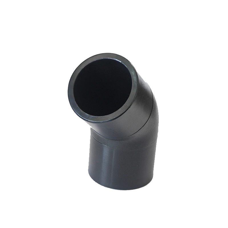 Buttfusion 45 Deg Elbow for PE100 Pn16 Pn10 Pipe Fitting