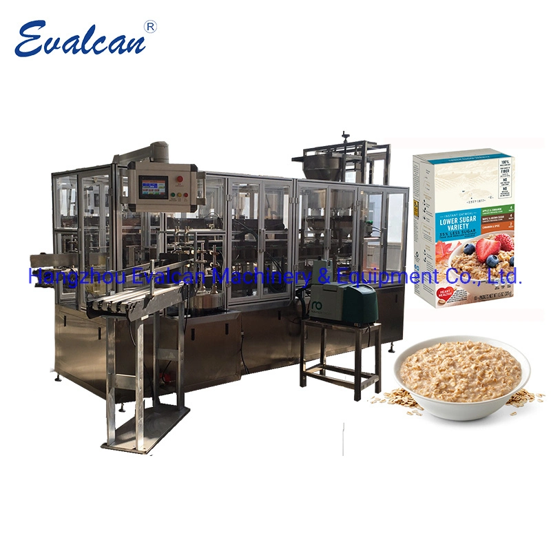 Cartoning Machine for Vertical Type Box Instant Oatmeal Packing Machine