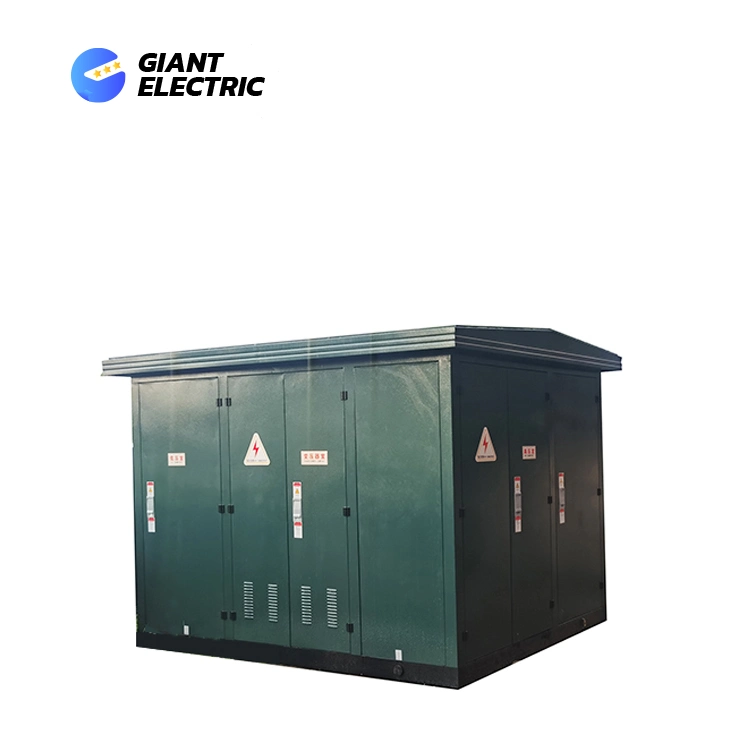 Cement Tile Enclosure Type Outdoor Prefabricated Cubicle Substation 33kv 34.5kv 35kv 36kv 1.5mva 2.5mva