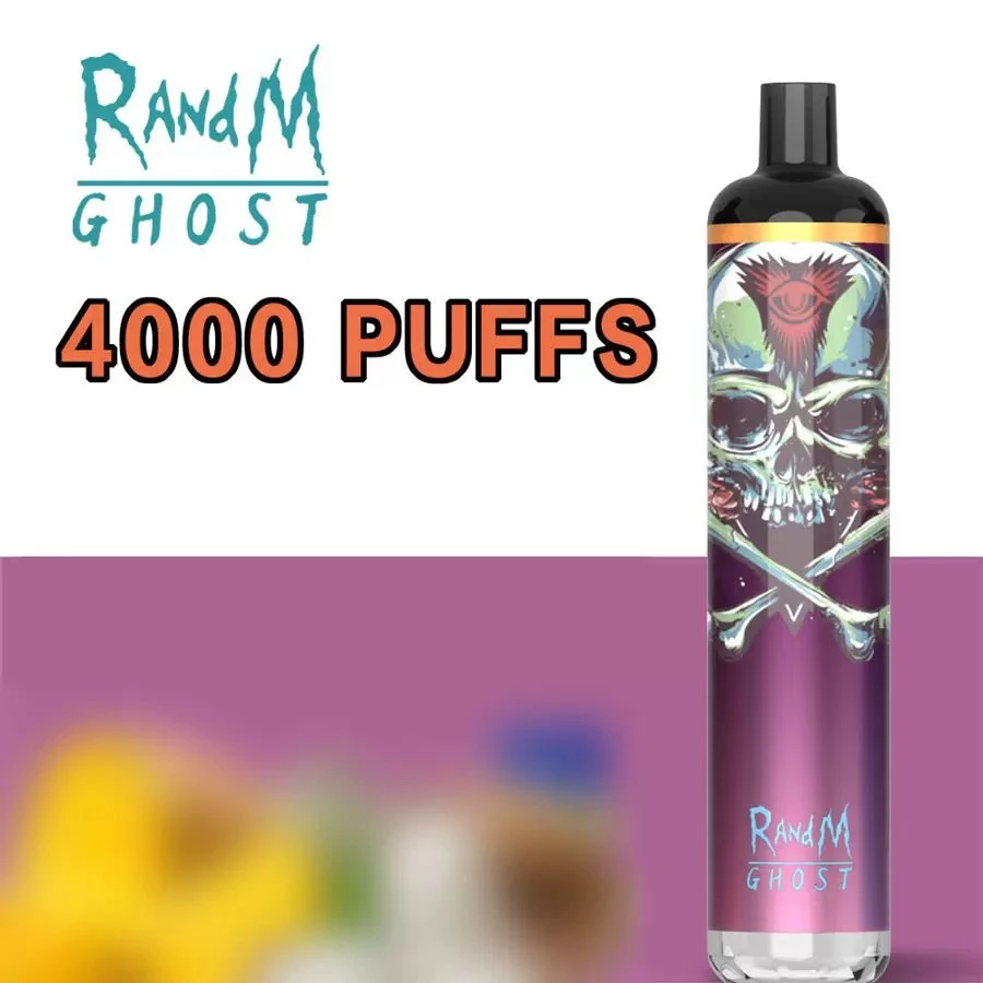 Authentic E Cigarette Randm Dazzle Ghost Diamond 4000puffs Wholesale/Supplier RGB Disposable/Chargeable Vape Pen