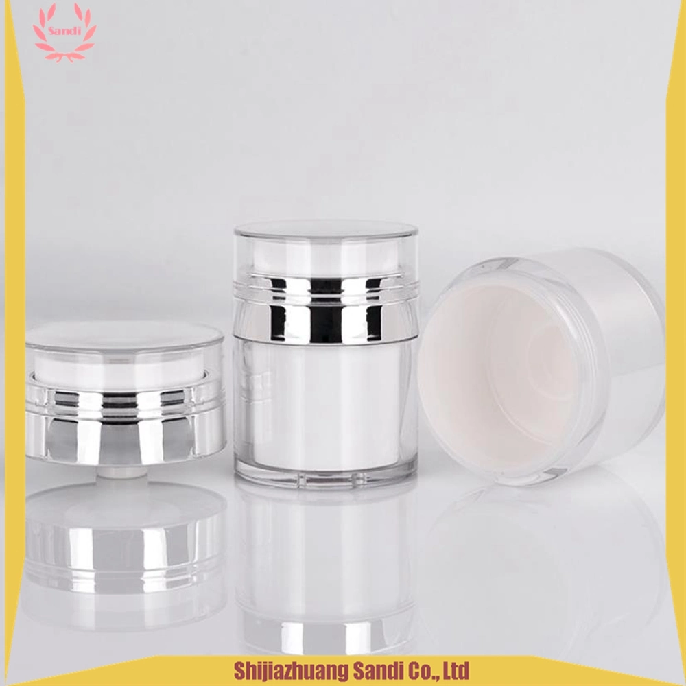 15g 30g 50g Cosmetics Packaging Containers Airless Lotion Cream Plastic Acrylic Jar