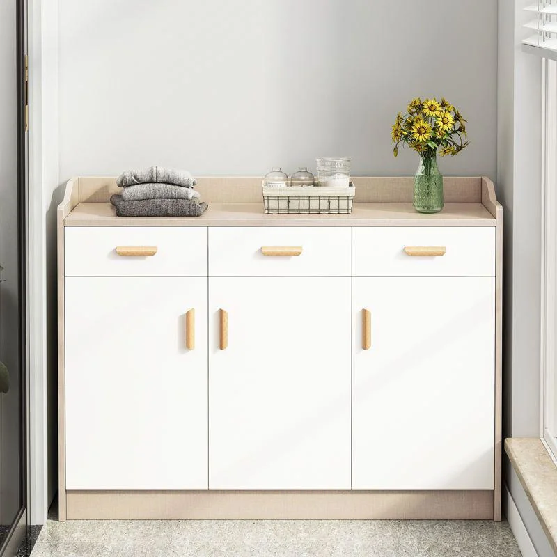 The Bedroom Special Low Cabinet Can Be Stored and Seated