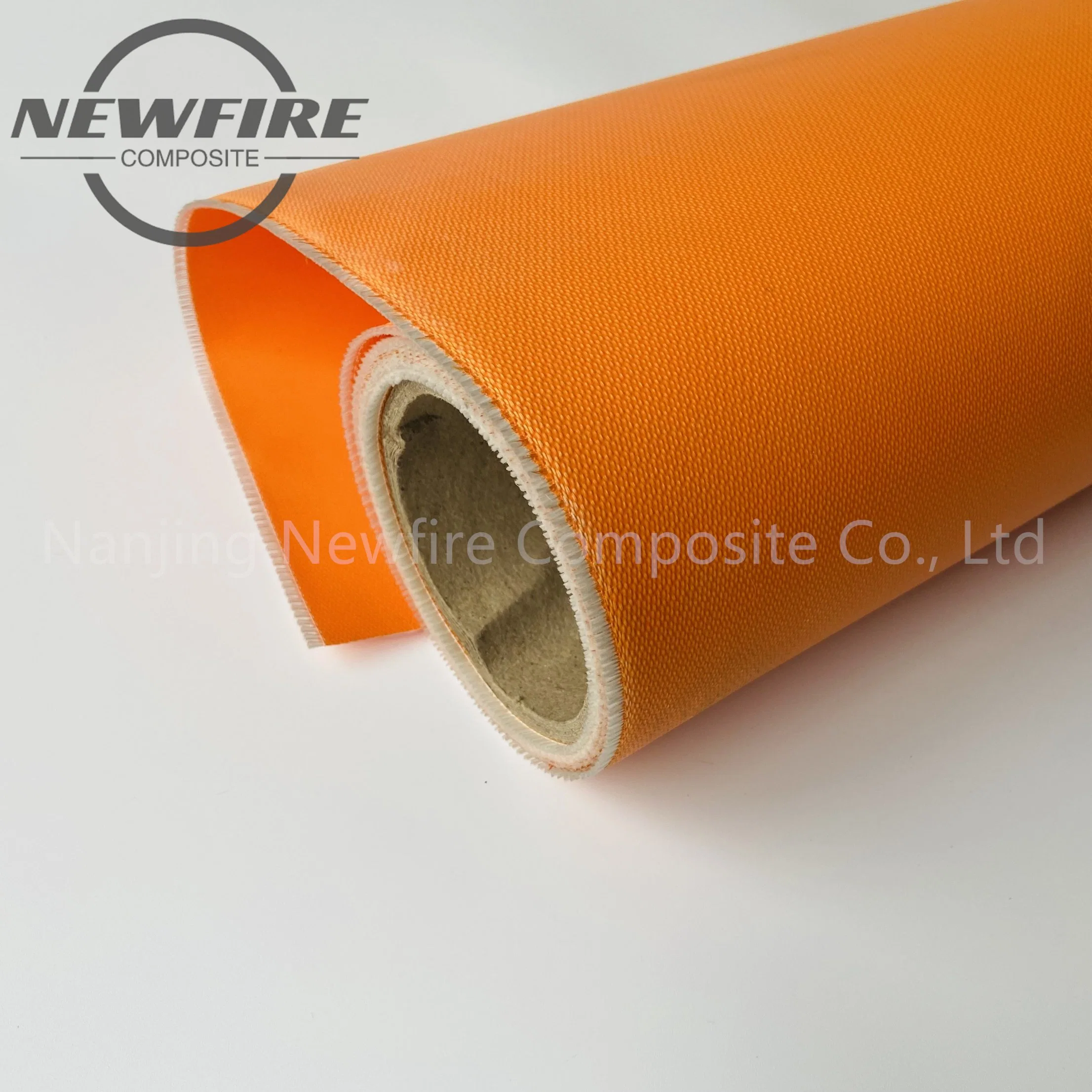 0.7mm High Silica Double-Sided Abrasion-Resistant Silica Gel Coated Glass Fiber Fabric Silica Fabric High quality/High cost performance  Silicone Coated Fiberglass Fabric