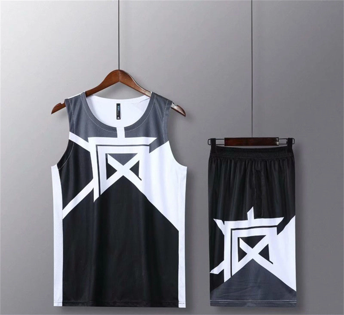 SJ-UB2001 Youth Sublimation Printing Basketball Kits Uniform Basketball Shorts Set