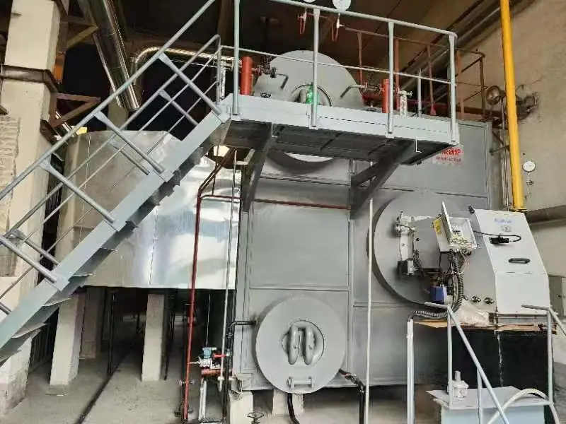 15 Tons Szs Automatic Natural Gas Diesel Waste Furnace Oil Fired Industrial Condensing Steam Generator Boiler