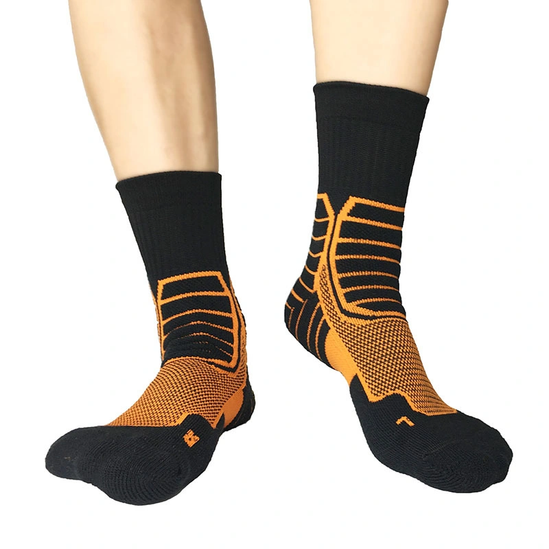 Wholesale Basketball Towel Bottom Cotton Elite Customized High Elastic Quick Dring Socks