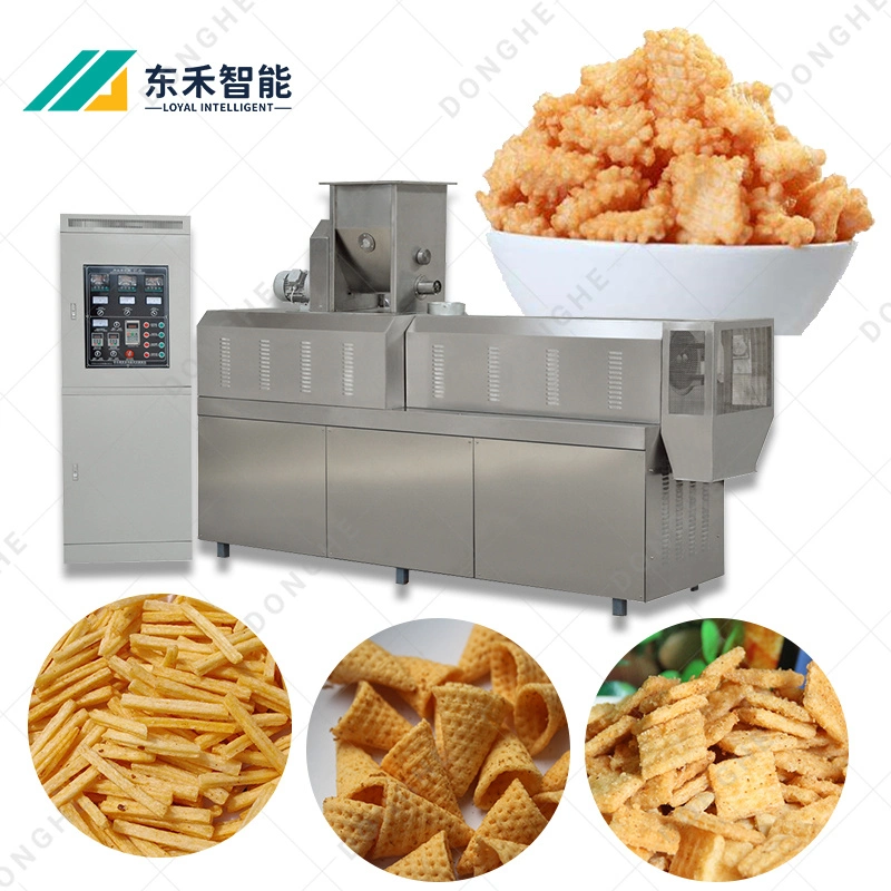 Wheat Flour Snack Pellets Extruder Machine Production Line Salad Food Making Equipment