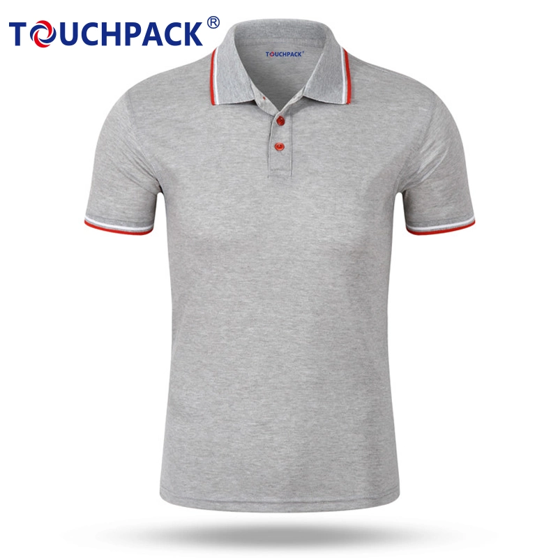 100% de algodão de alta qualidade Golf Polo Shirt Quick Dry