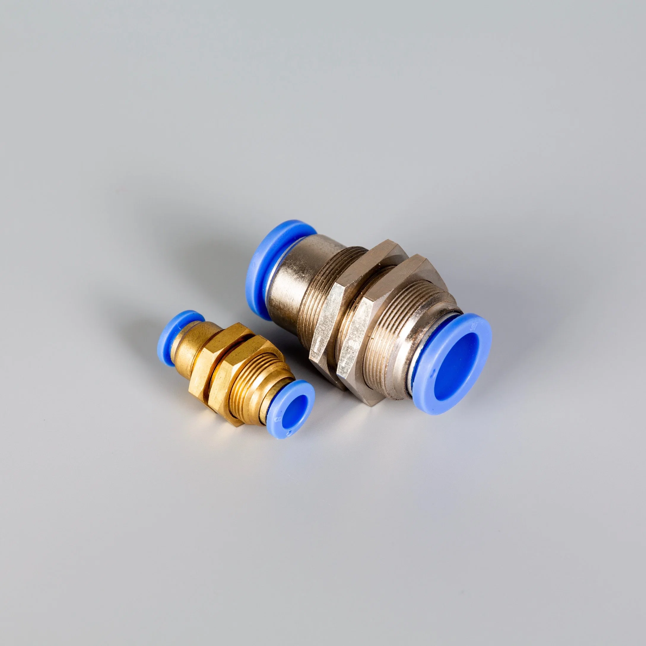 Air Hose Pipe Joint Straight Copper Quick Connector One Touch Pneumatic Fittings