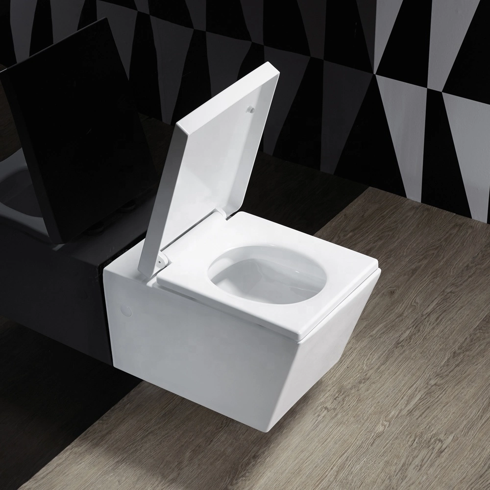 Watermark Porcelain Bathroom Sanitary Ware Wall Hung Concealed Tank Toilet Wc Ceramic Closestool