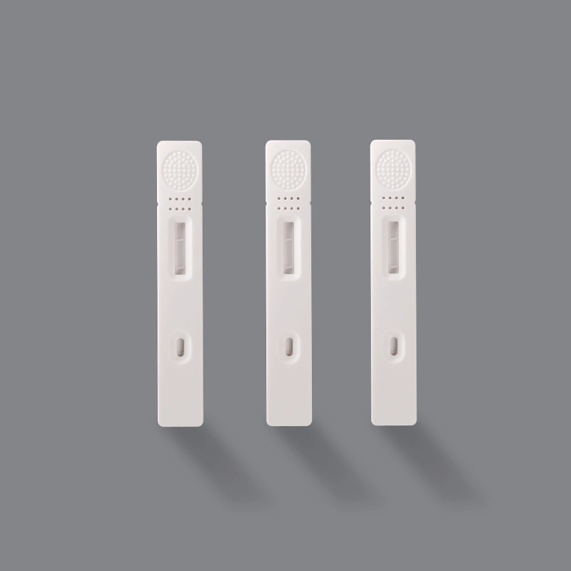 En el hogar rápido punto de la prueba de la prueba de la cubierta embarazo HCG Casete de plástico desechable