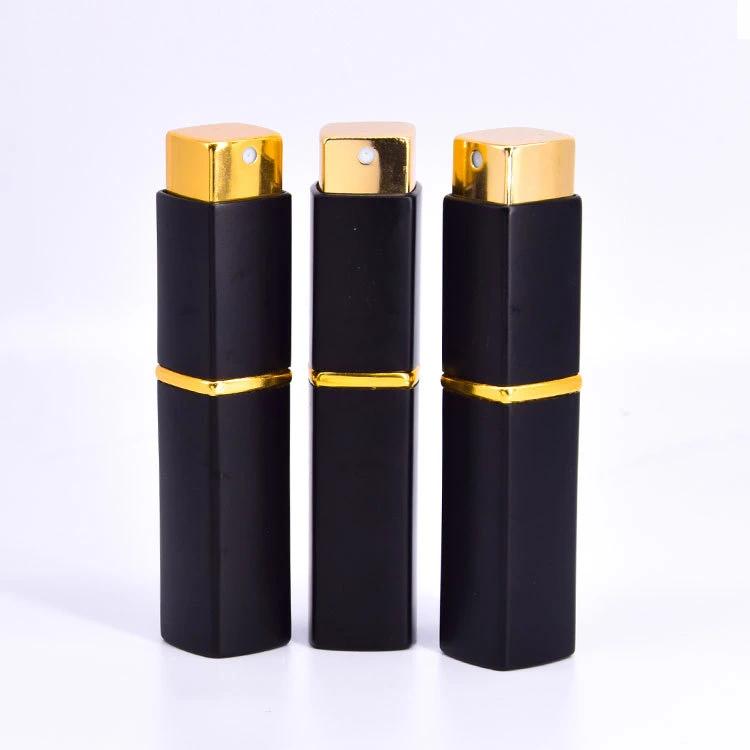 Twist Perfume Atomizer Matt Aluminum Case