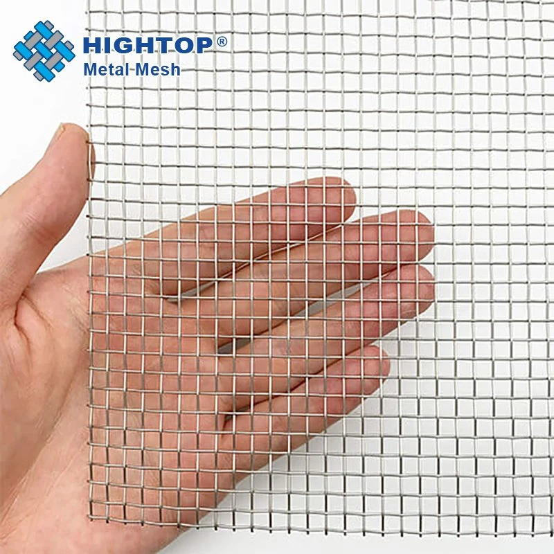 0.02 Micron 15 Mesh Plain Weave Stainless Steel 304 316L Woven Wire Mesh Filter Screen