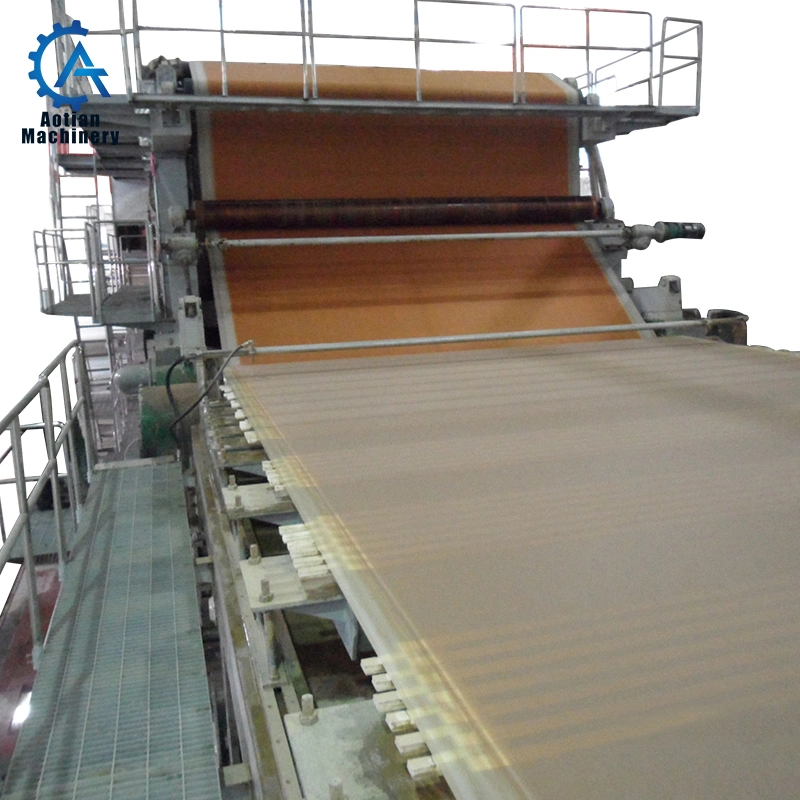 Waste Paper Recycle Equipment Kraft Paper Machine for Hot Sale