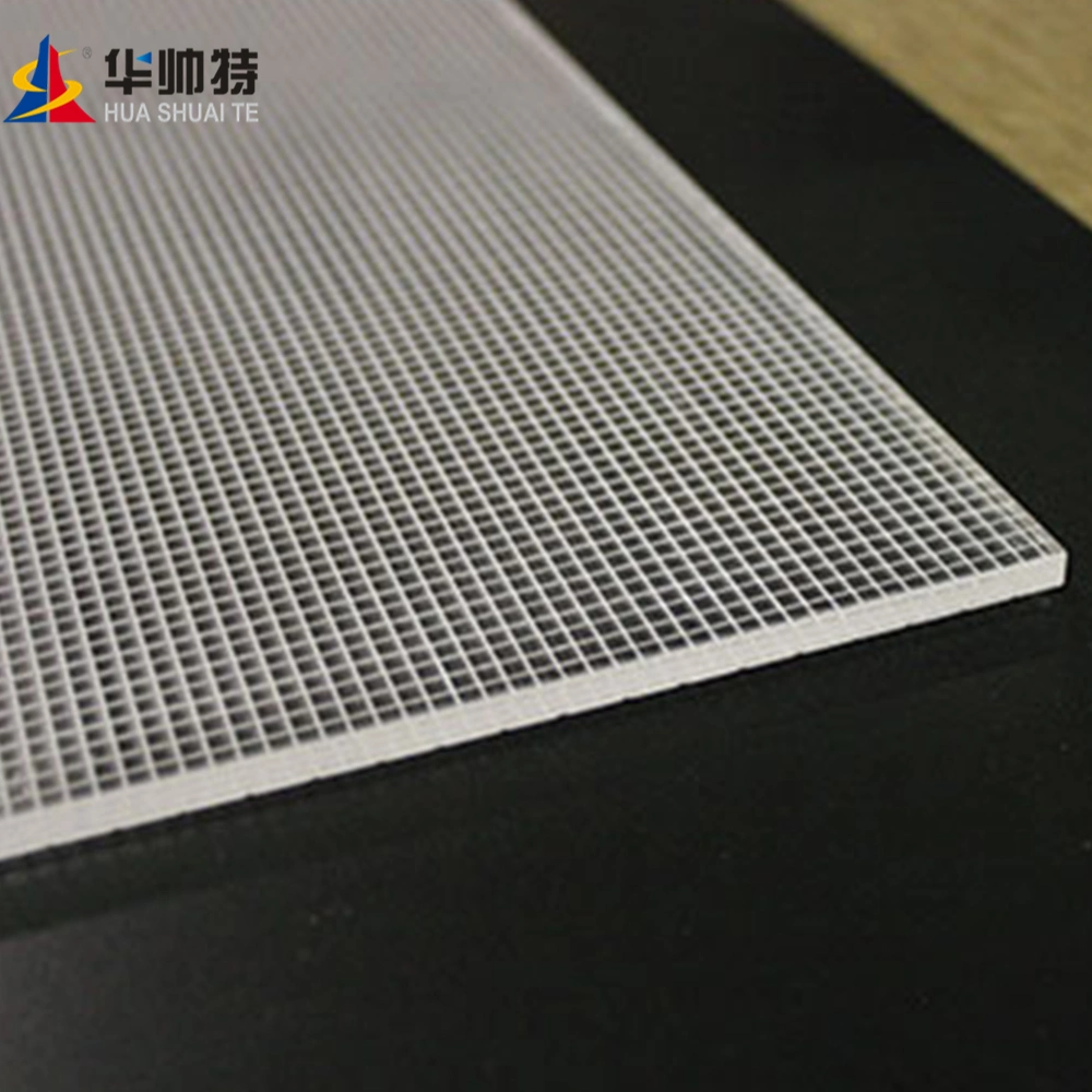 Laser Dotting Acrylic Sheet Light Guide Panel LGP Plastic Glass